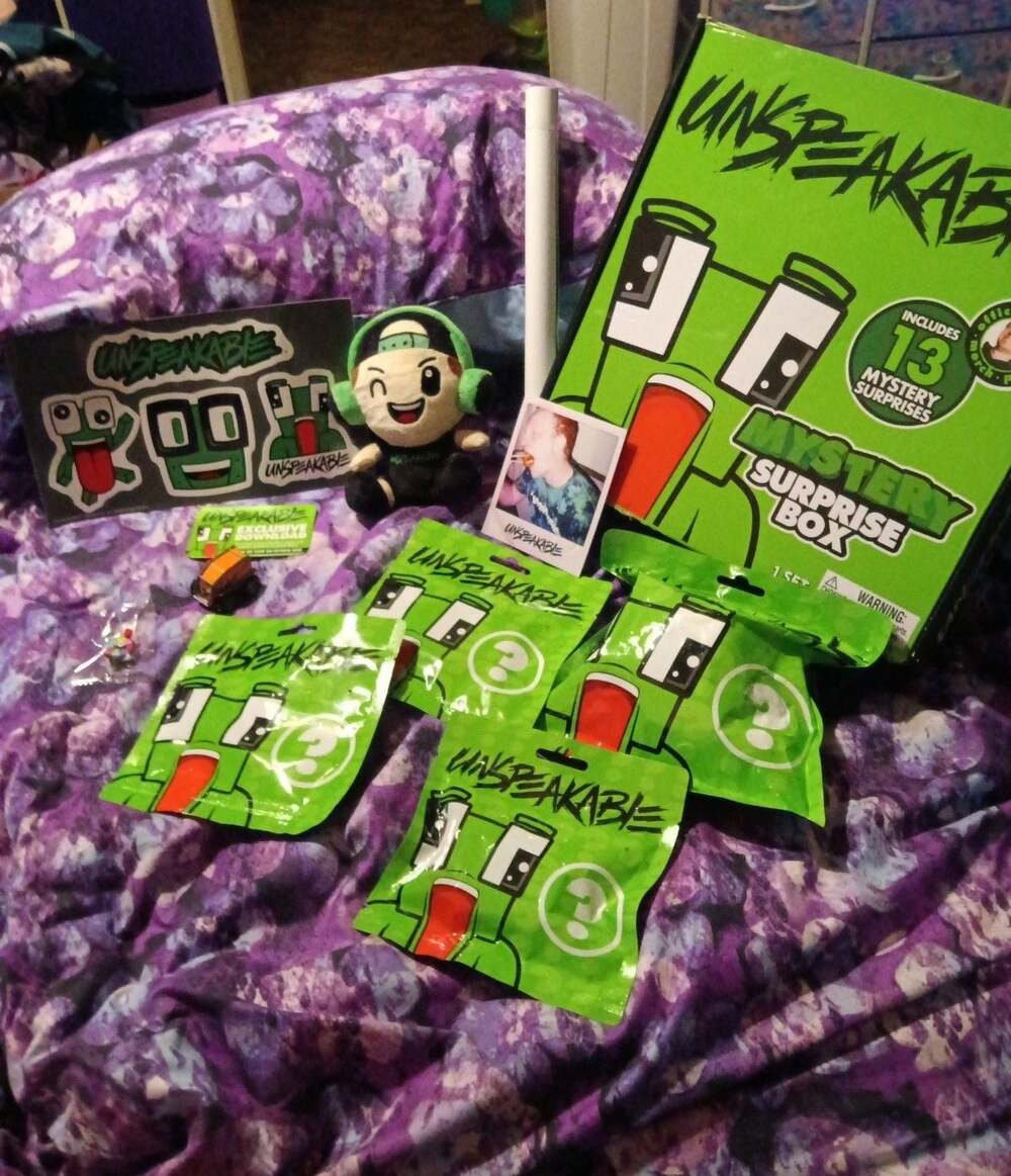 YouTuber Unspeakable Mystery Surprise Merch Bundle!!